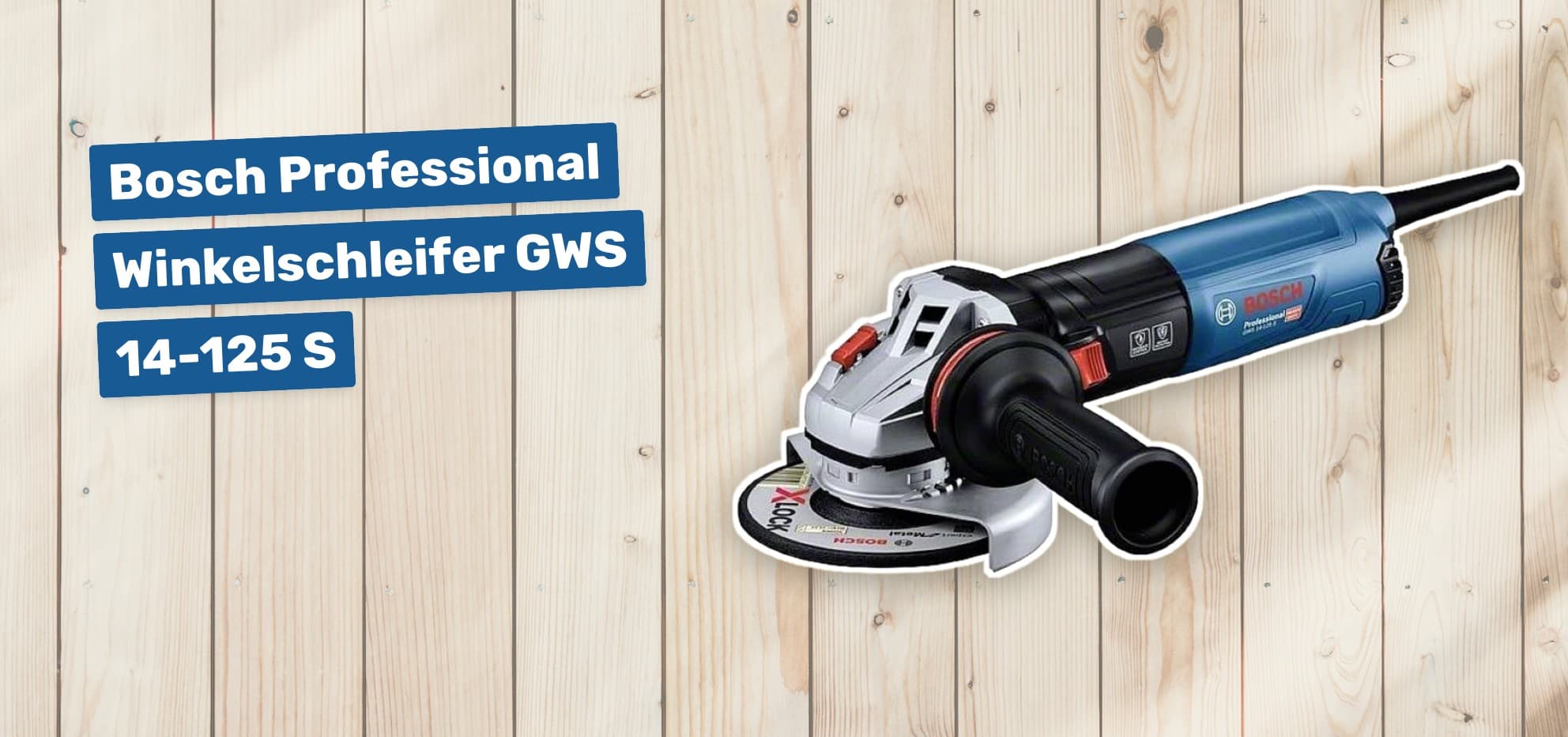Bosch Professional Winkelschleifer GWS 14-125 S