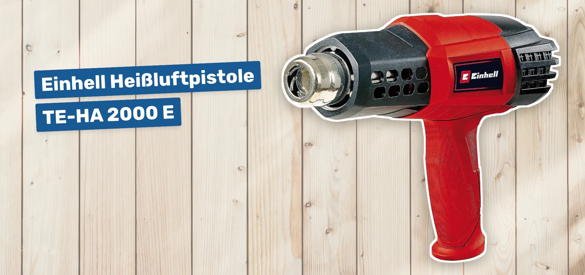 Einhell Heißluftpistole TE-HA 2000 E