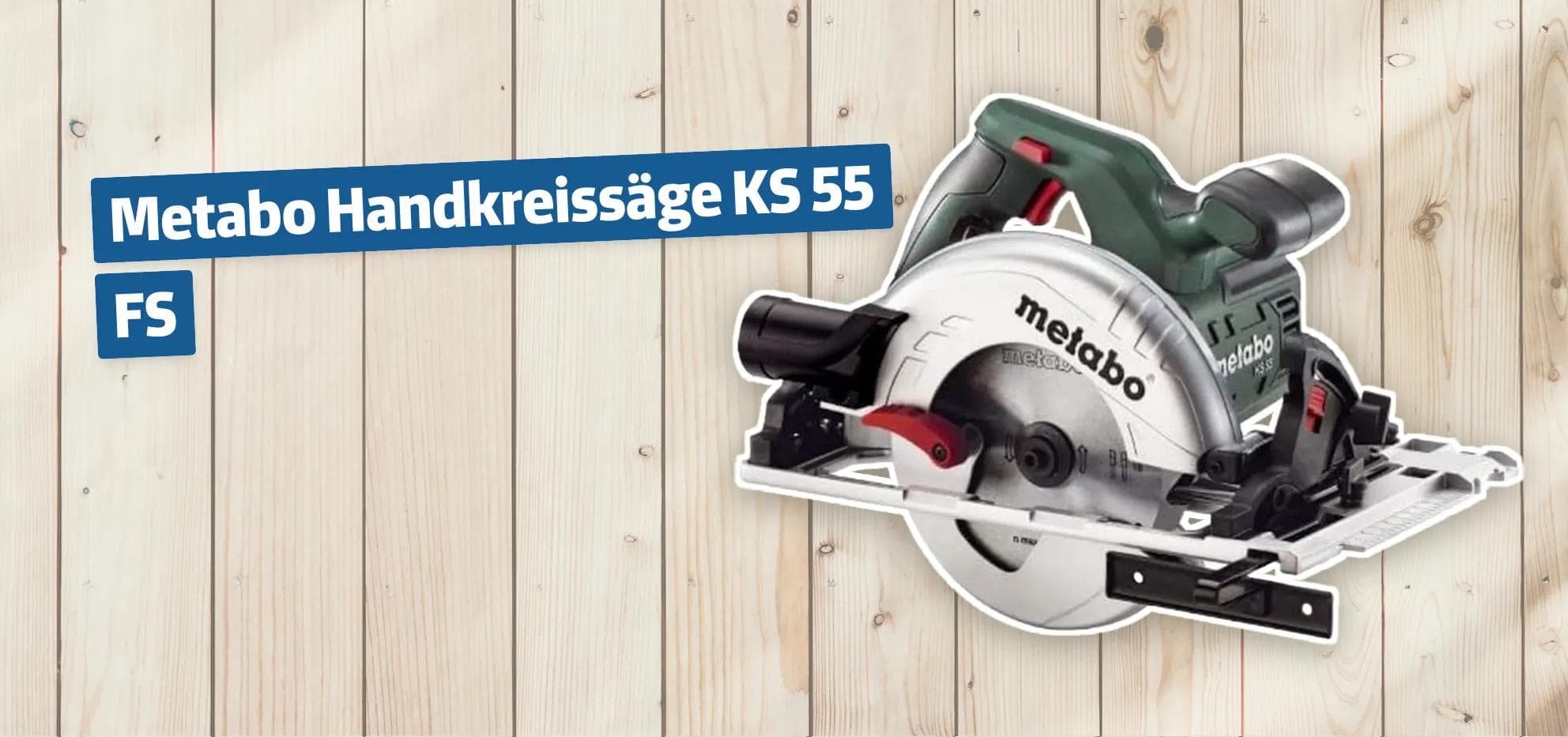 Metabo Handkreissäge KS 55 FS