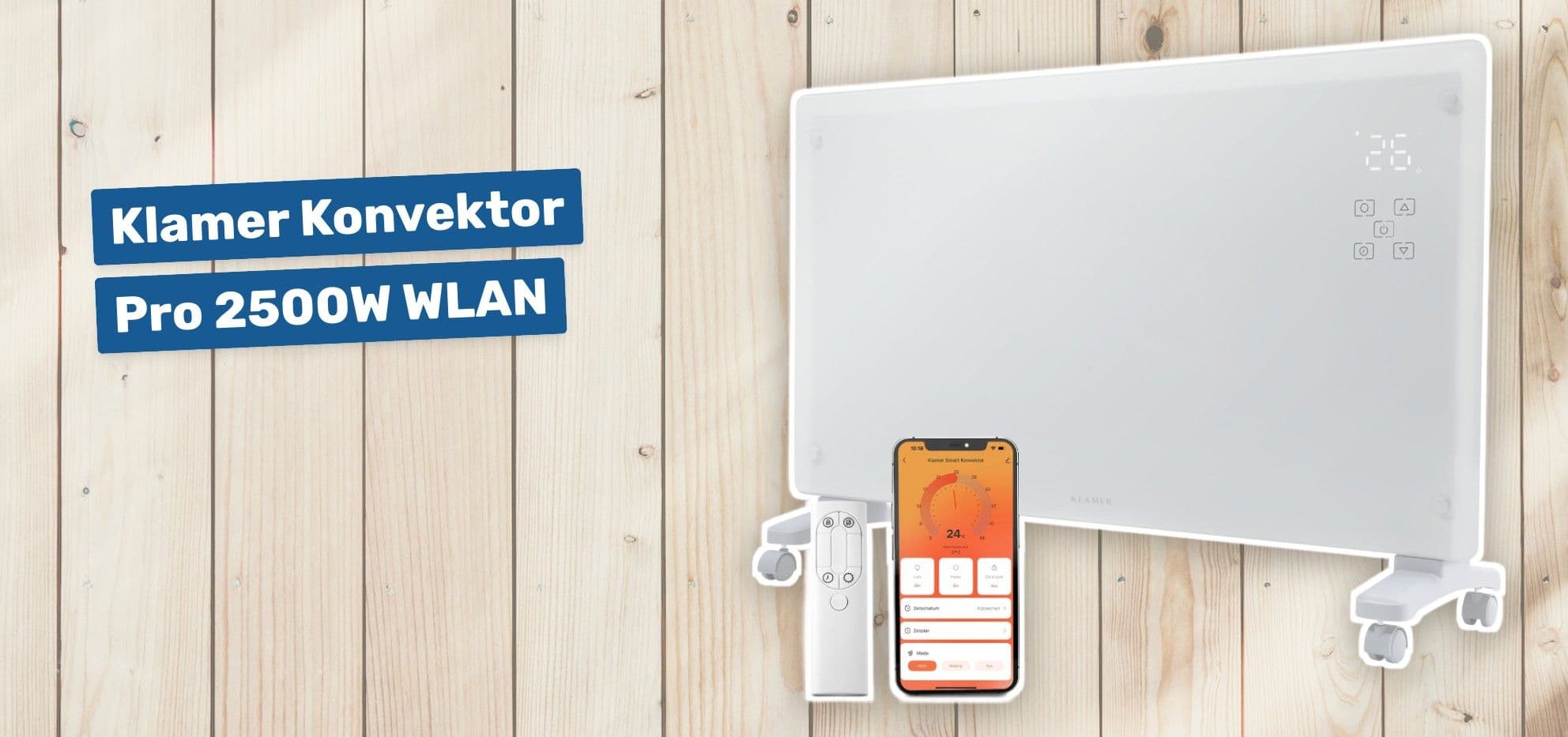 Klamer Konvektor Pro 2500W WLAN
