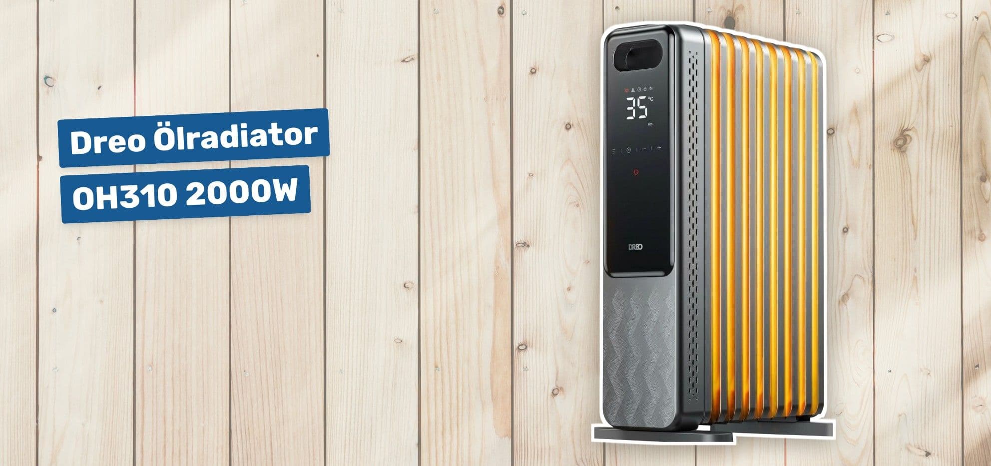 Dreo Ölradiator OH310 2000W