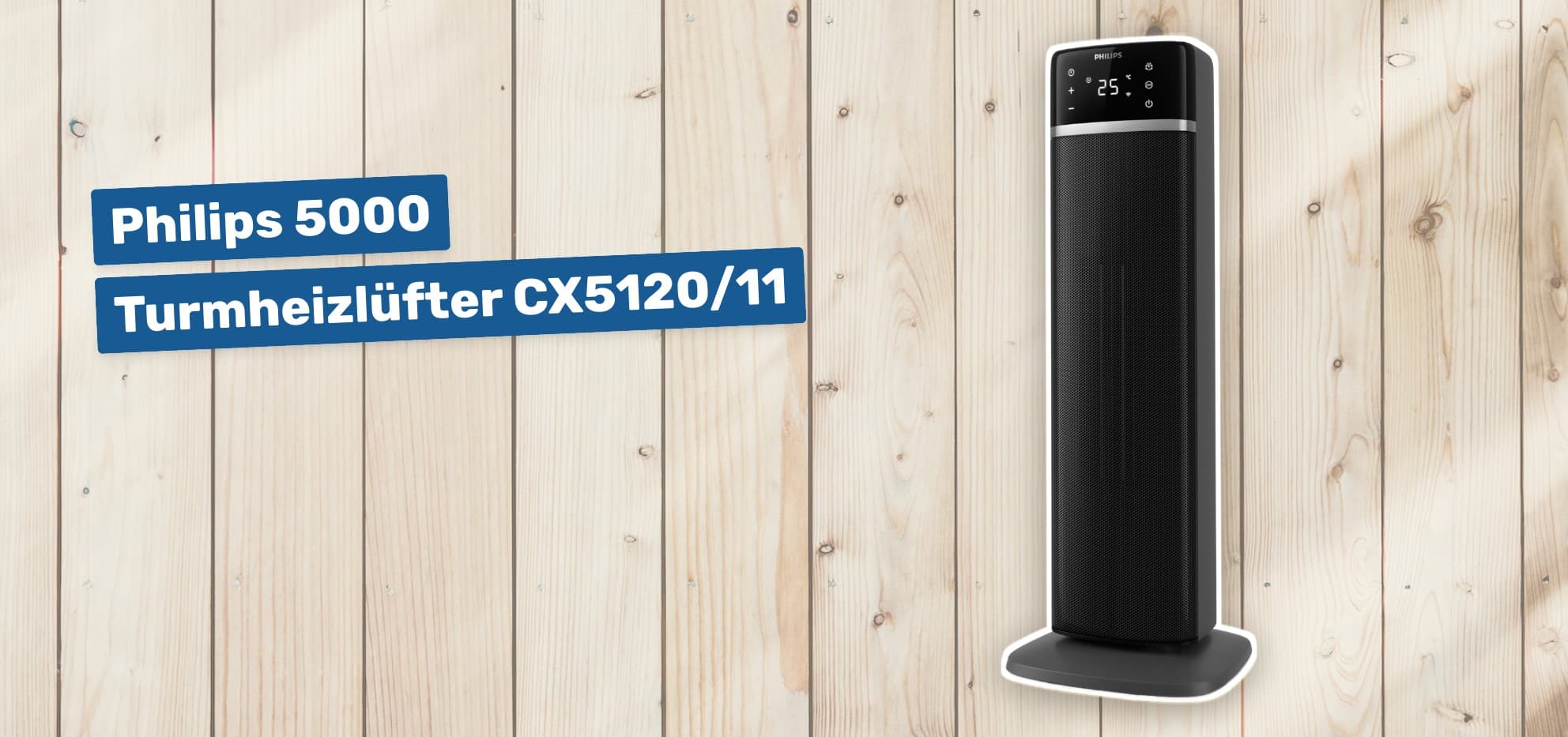 Philips 5000 Turmheizlüfter CX5120/11