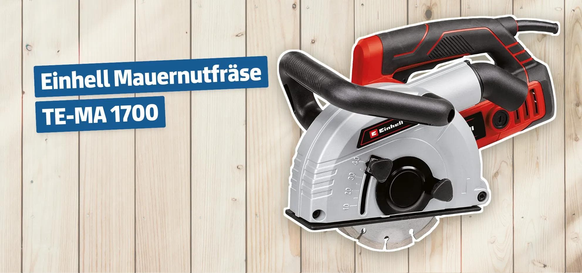 Einhell Mauernutfräse TE-MA 1700