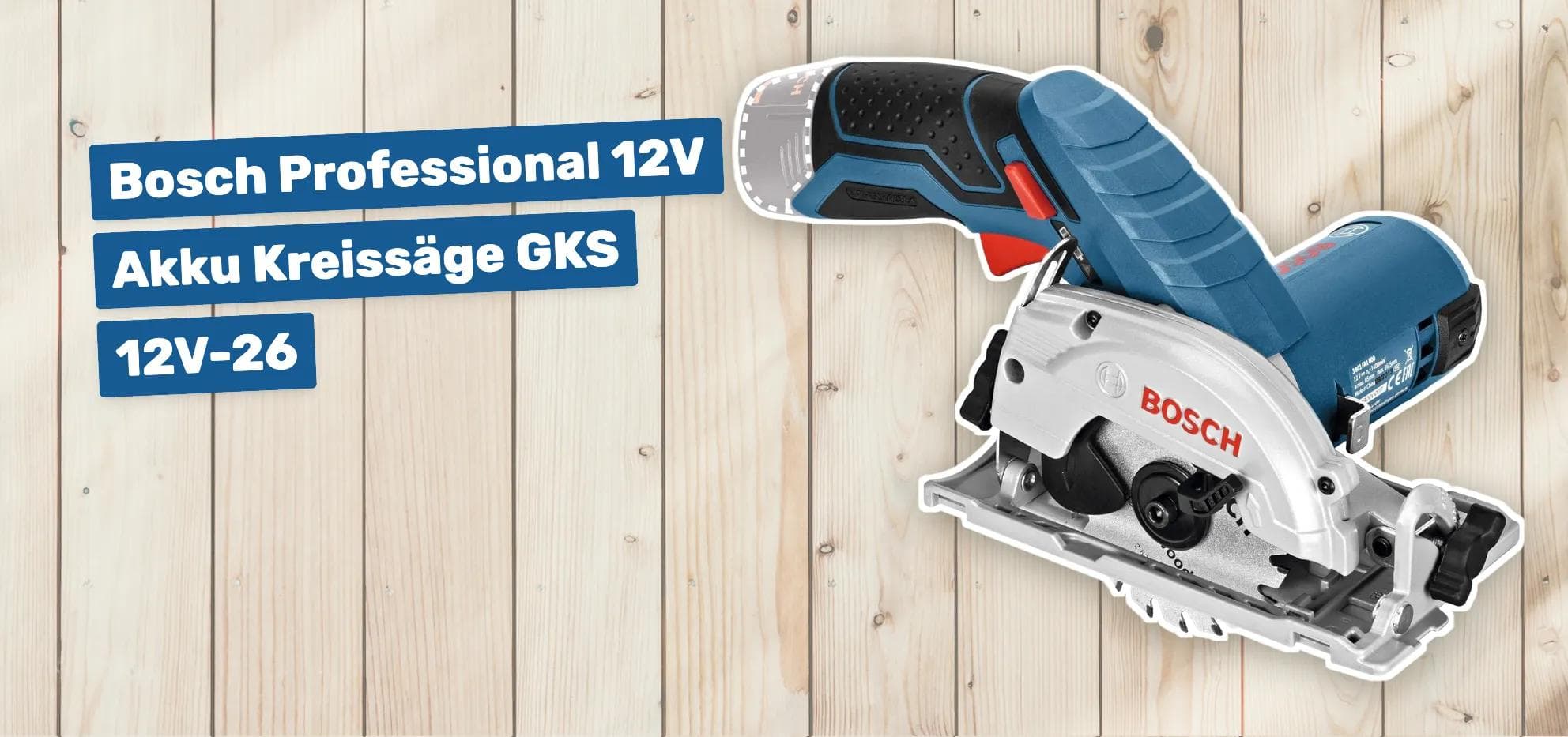 Bosch Professional 12V Akku Kreissäge GKS 12V-26