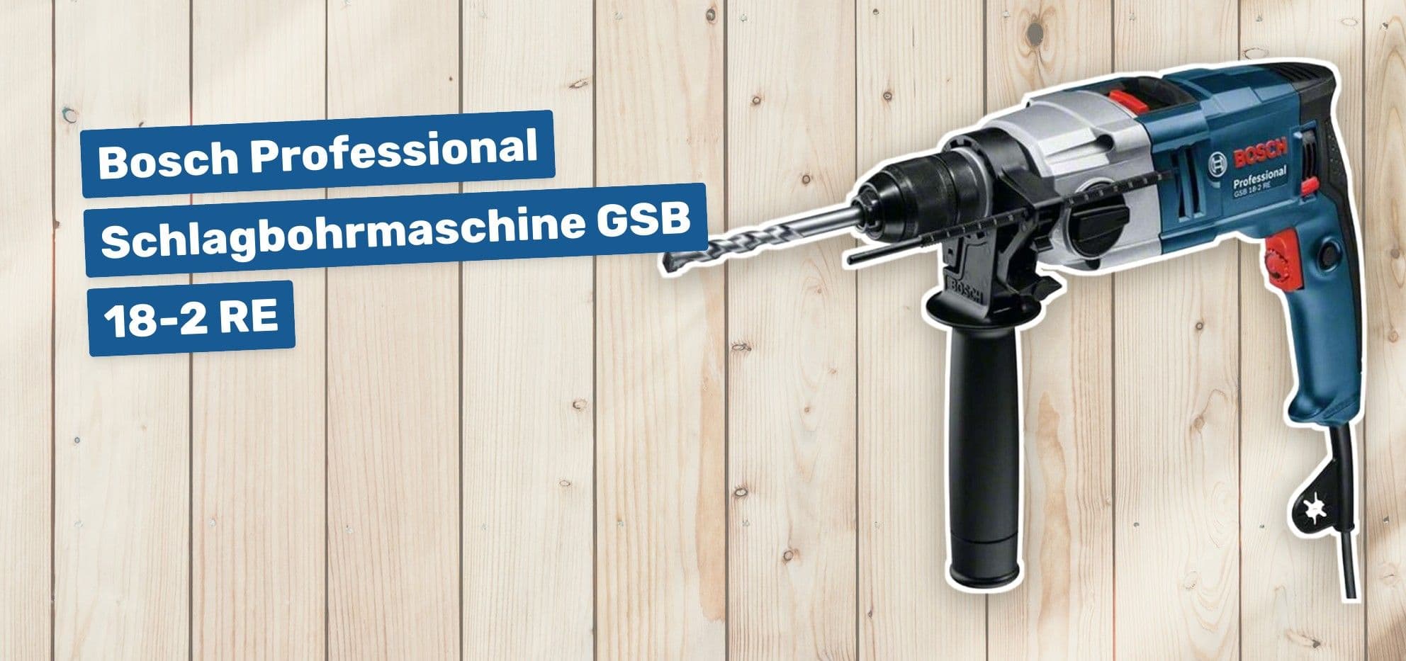 Bosch Professional Schlagbohrmaschine GSB 18-2 RE