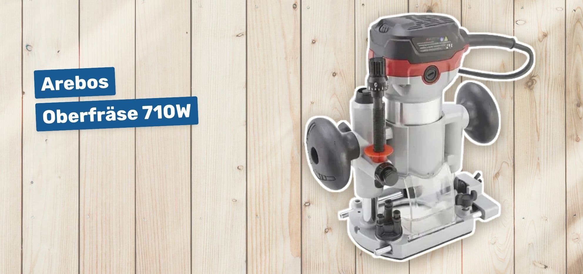 Arebos Oberfräse 710W