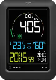 Trotec CO2 Messgerät BZ26 Luftqualitätsmonitor