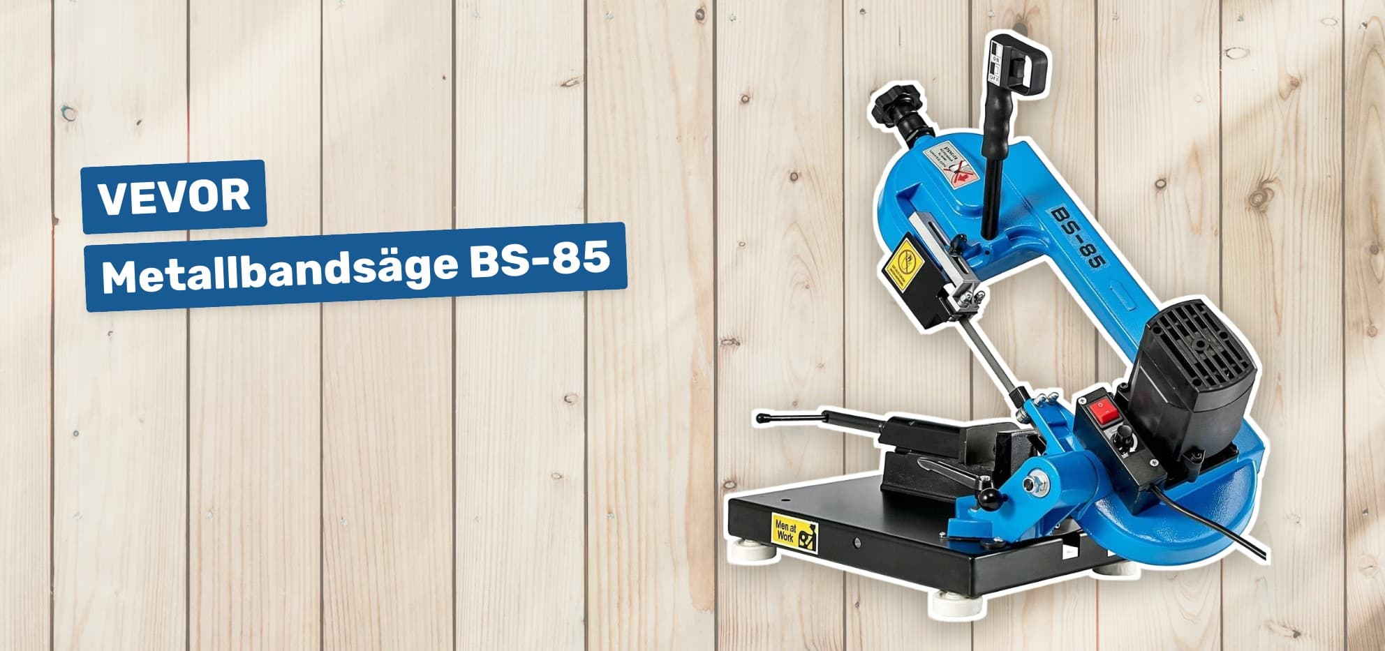 VEVOR Metallbandsäge BS-85