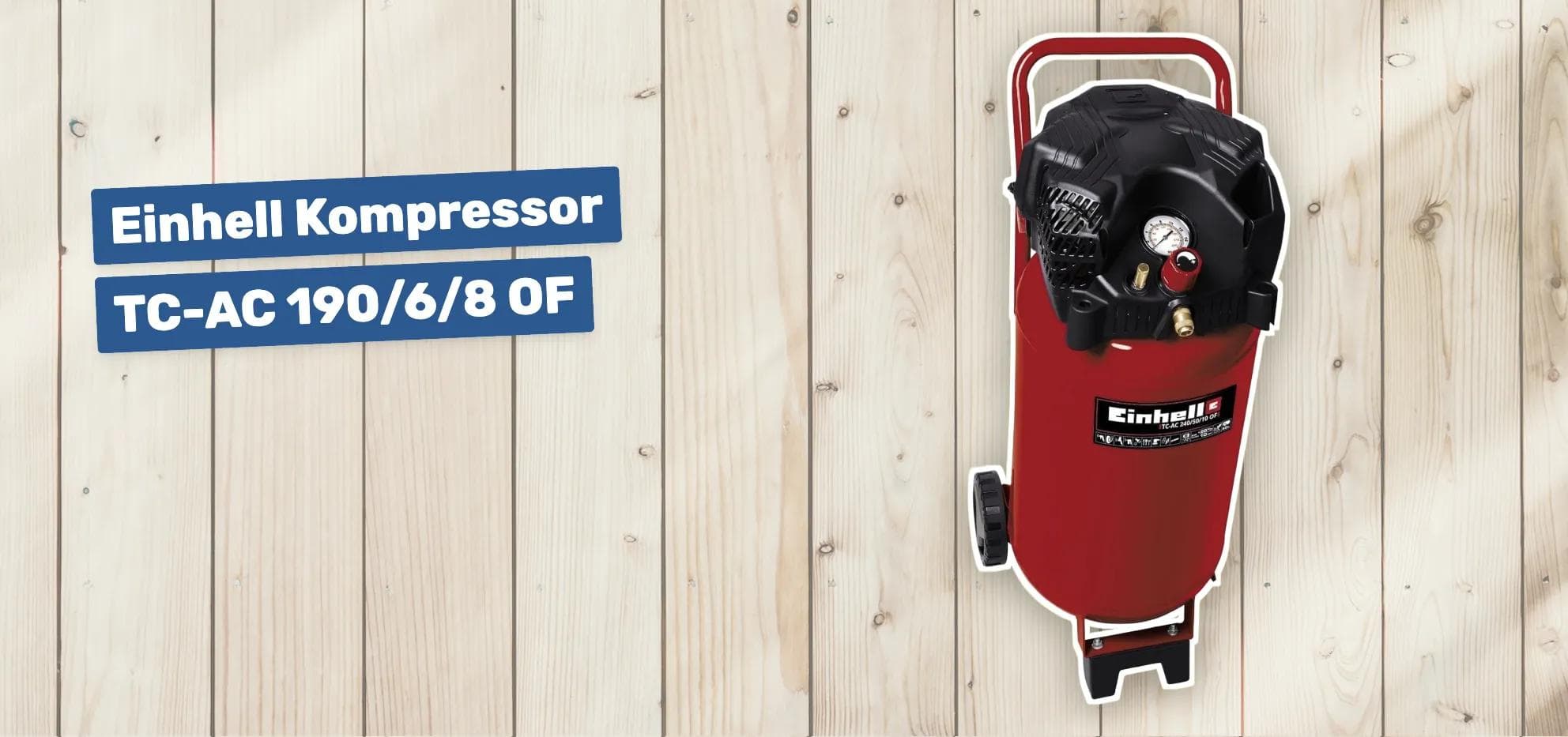 Einhell Kompressor TC-AC 190/6/8 OF