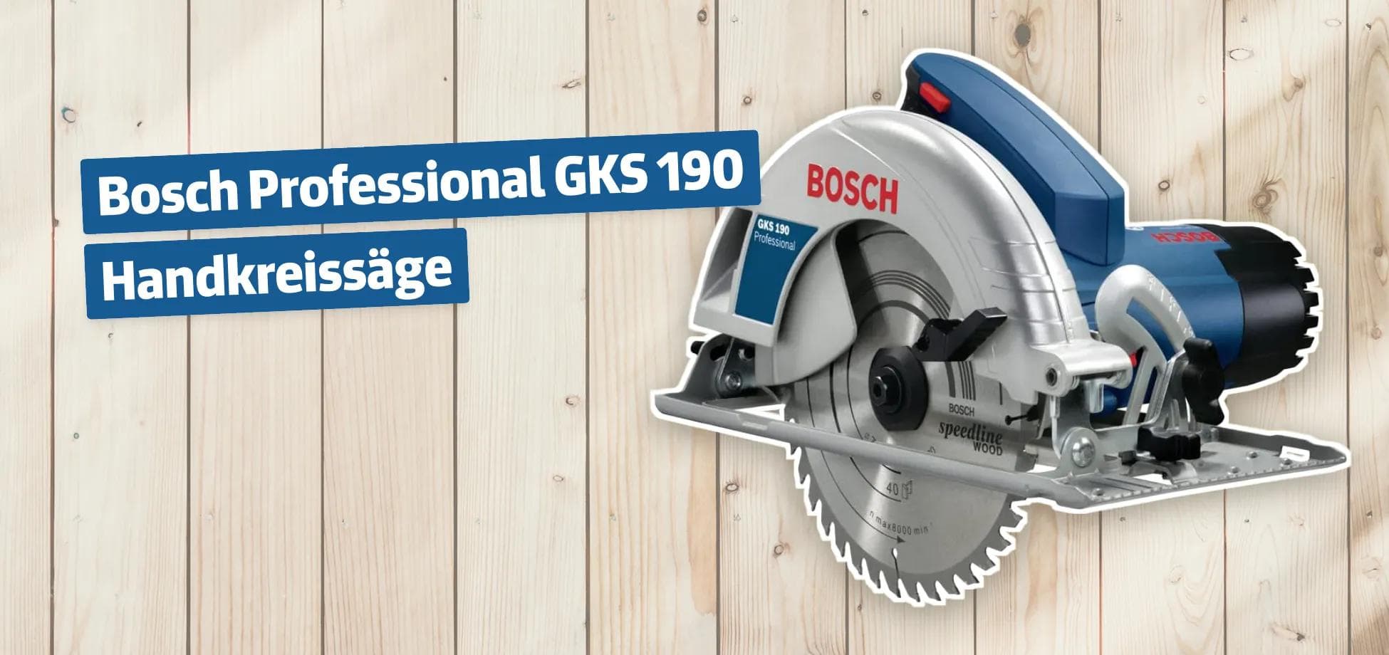 Bosch Professional GKS 190 Handkreissäge