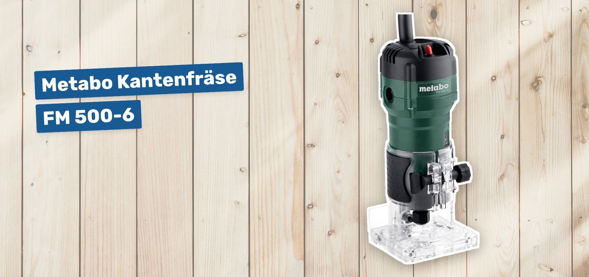 Metabo Kantenfräse FM 500-6