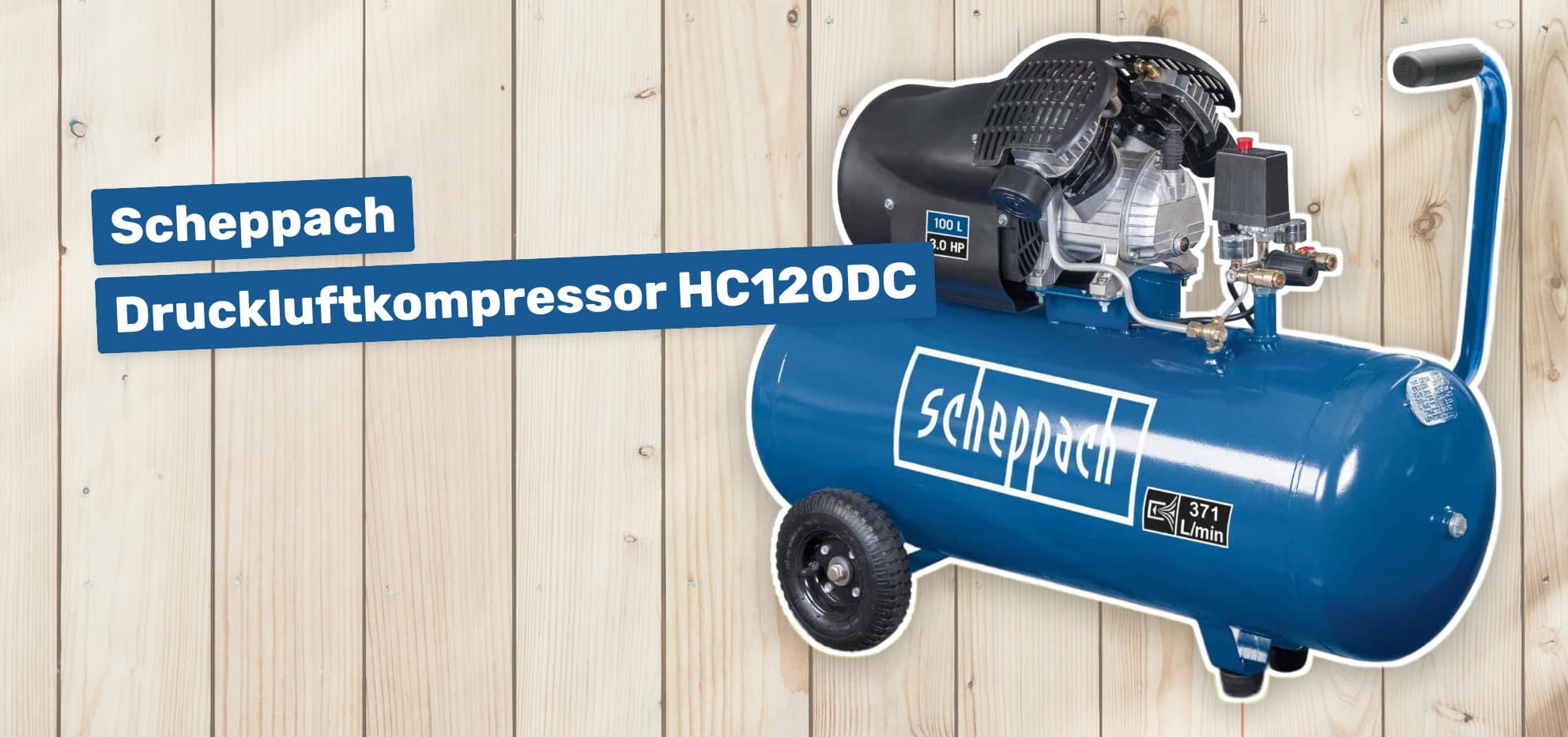 Scheppach Druckluftkompressor HC120DC