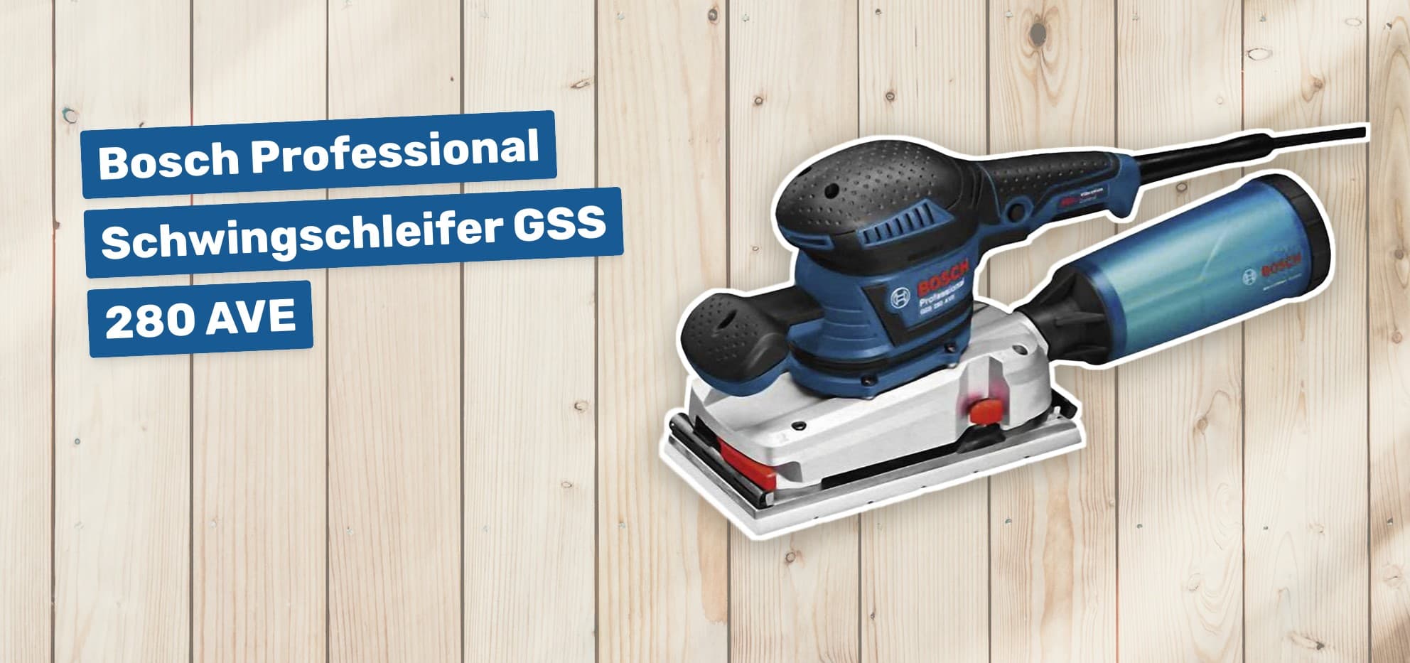 Bosch Professional Schwingschleifer GSS 280 AVE