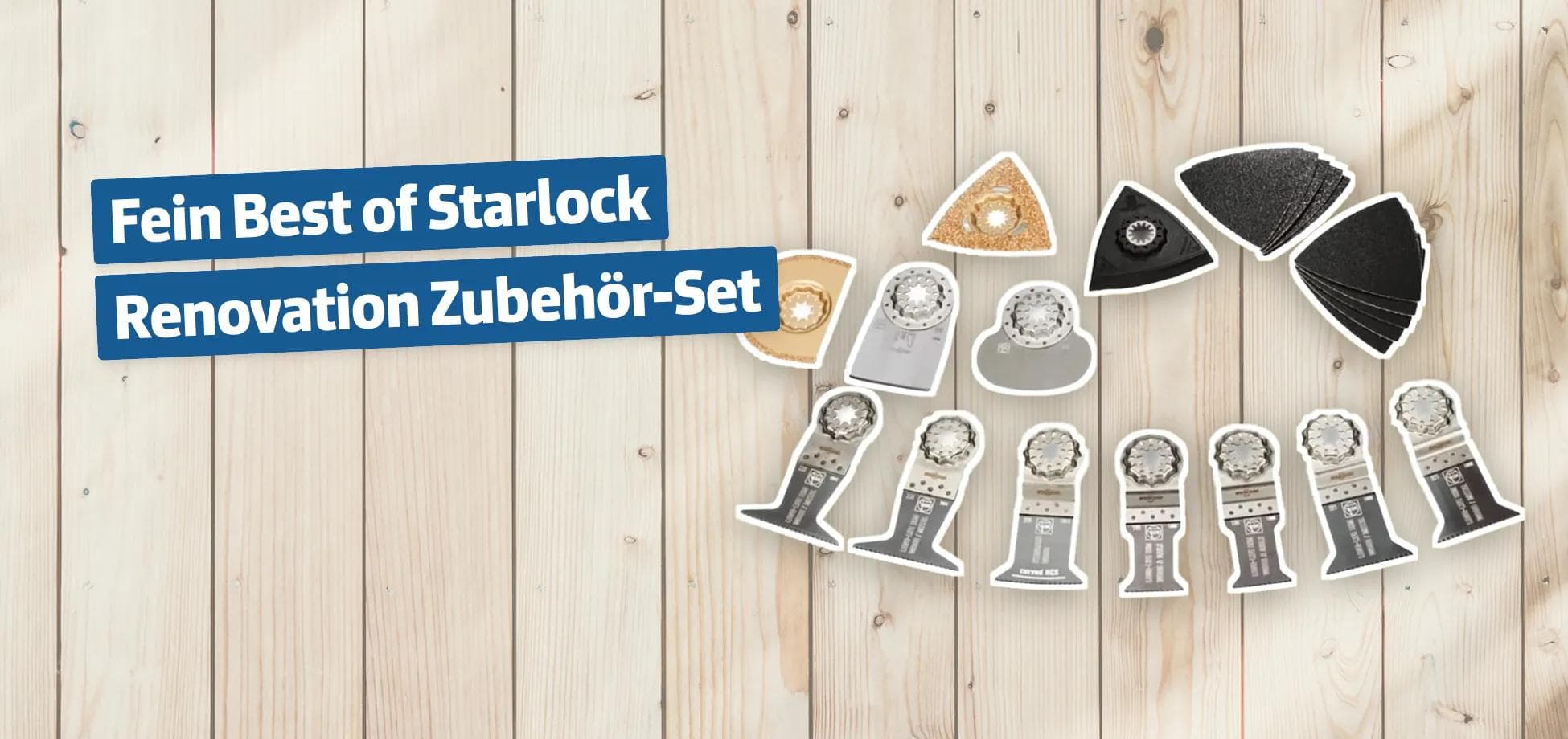 Fein Best of Starlock Renovation Zubehör-Set