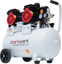 Starkwerk Flüsterkompressor SW 457/10 50L