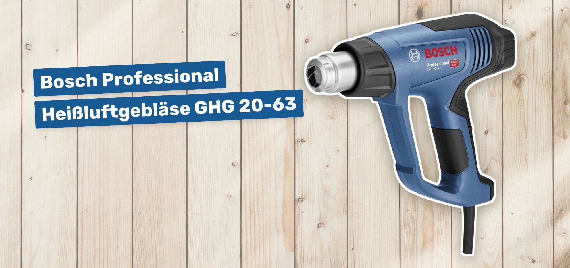 Bosch Professional Heißluftgebläse GHG 20-63