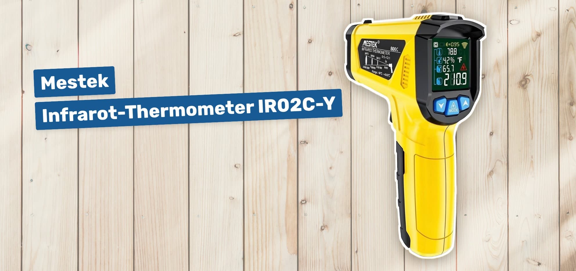 Mestek Infrarot-Thermometer IR02C-Y