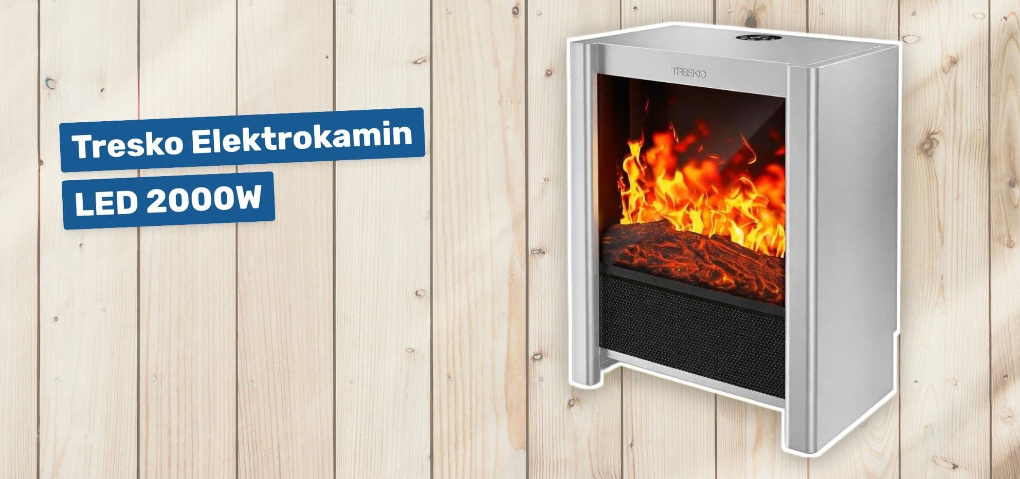 Tresko Elektrokamin LED 2000W