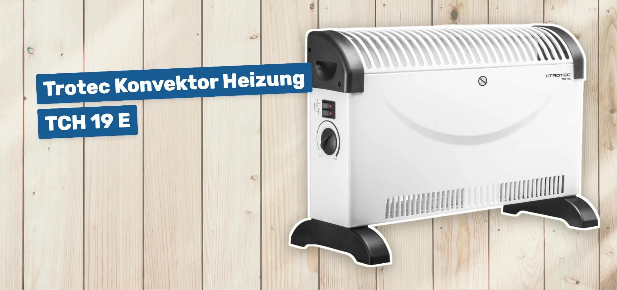 Trotec Konvektor Heizung TCH 19 E