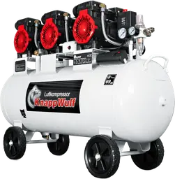 KnappWulf Flüsterkompressor KW4100 100L