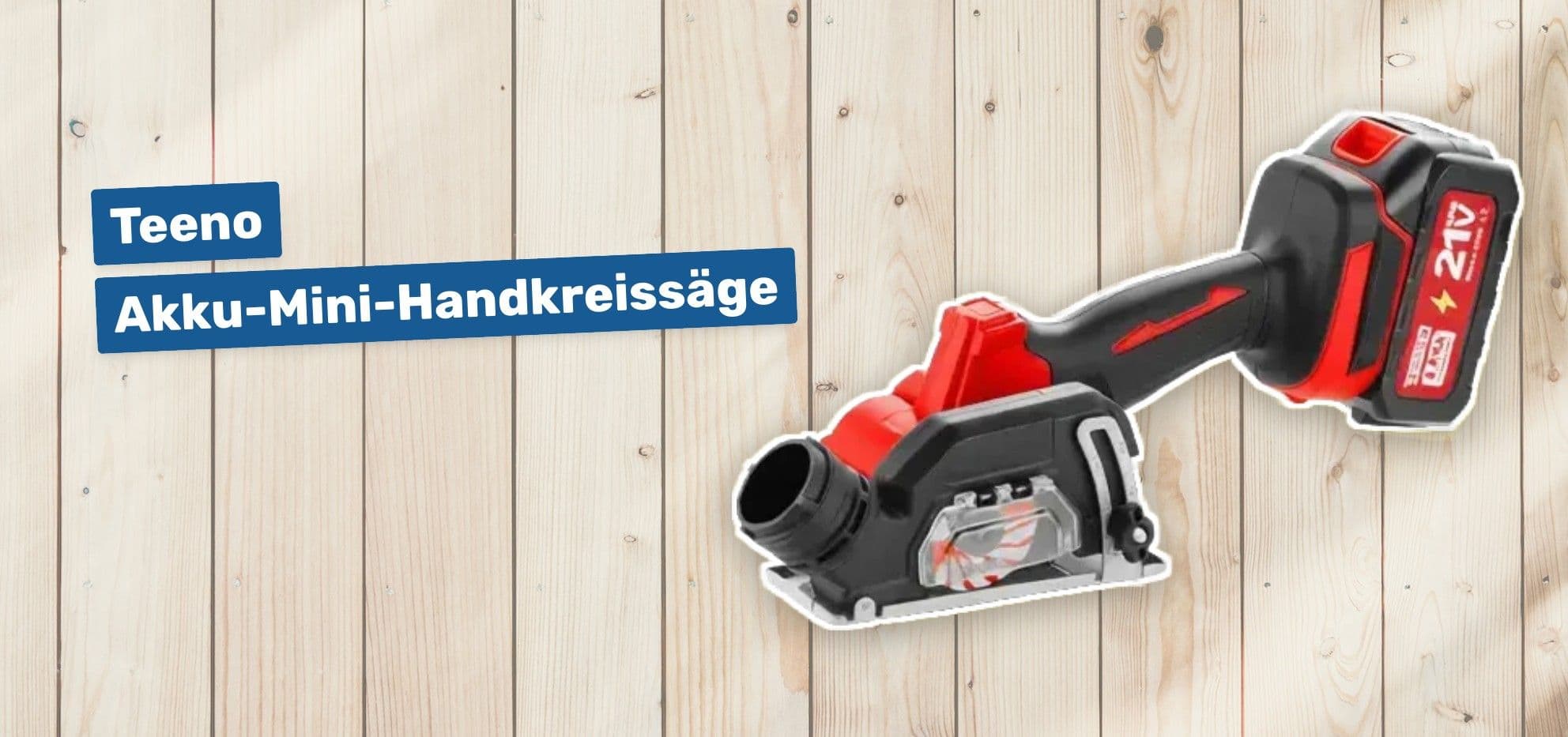Teeno Akku-Mini-Handkreissäge