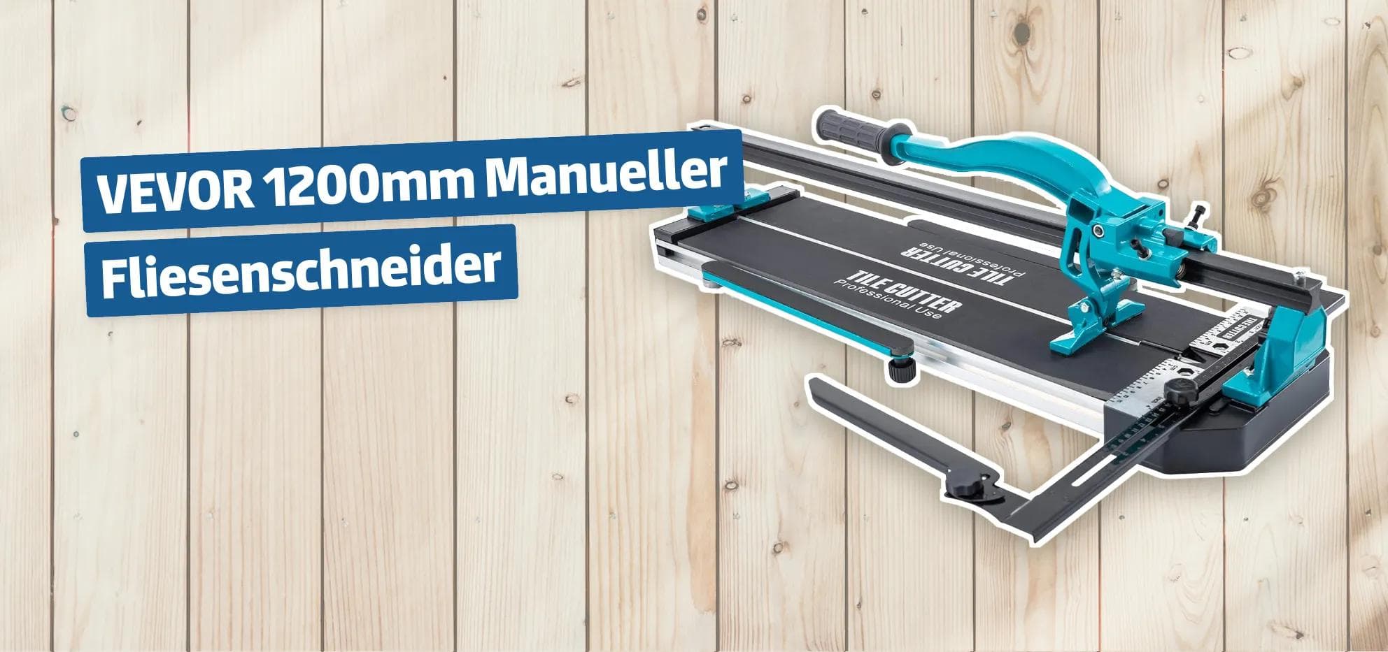 VEVOR 1200mm Manueller Fliesenschneider