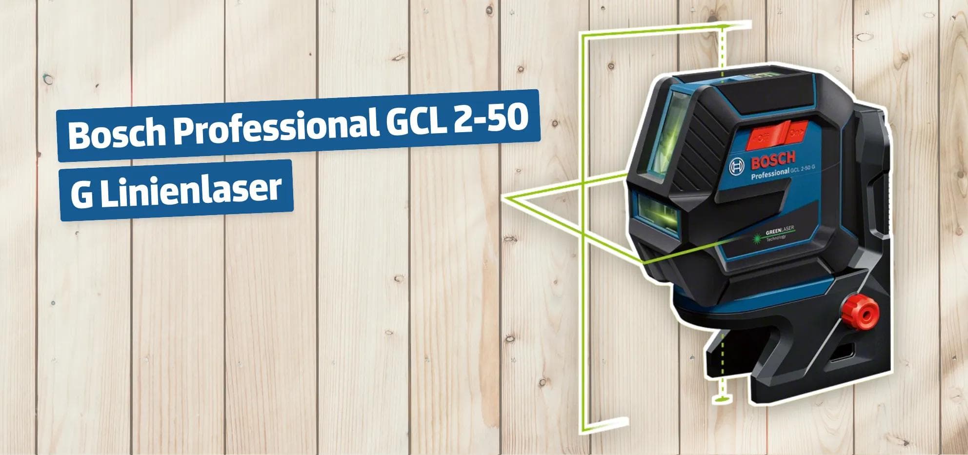 Bosch Professional GCL 2-50 G Linienlaser