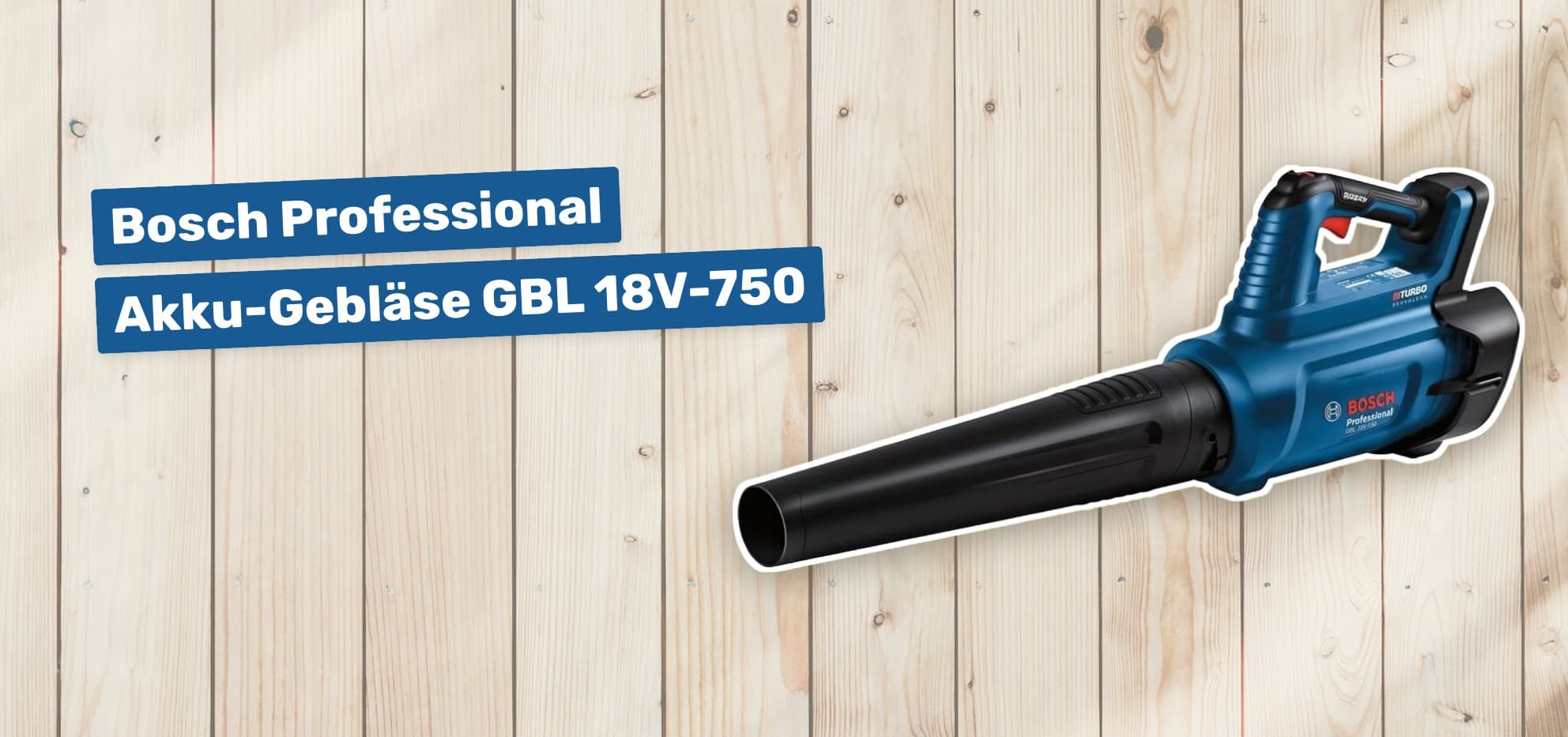 Bosch Professional Akku-Gebläse GBL 18V-750