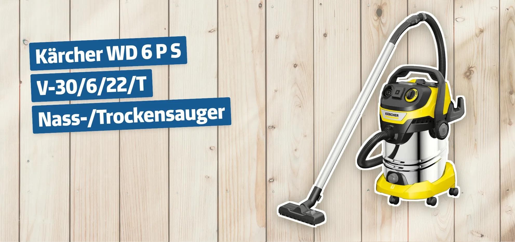 Kärcher WD 6 P S V-30/6/22/T Nass-/Trockensauger