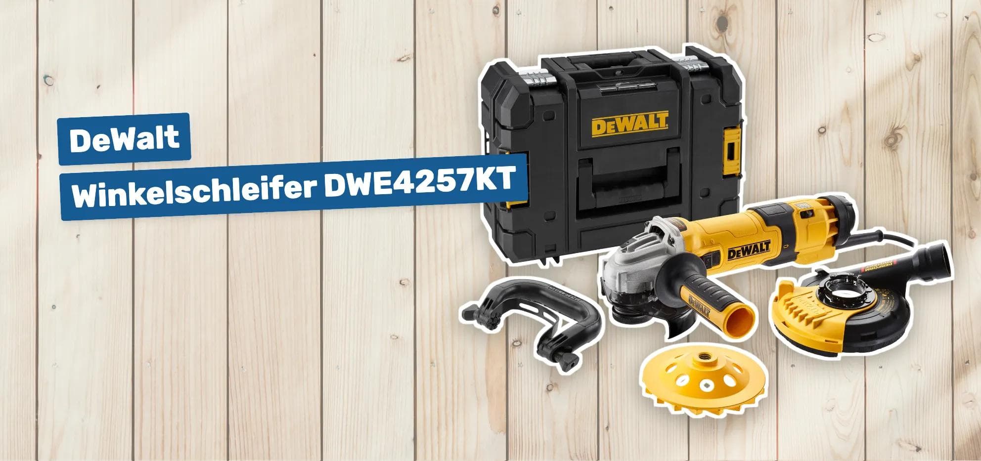 DeWalt Winkelschleifer DWE4257KT