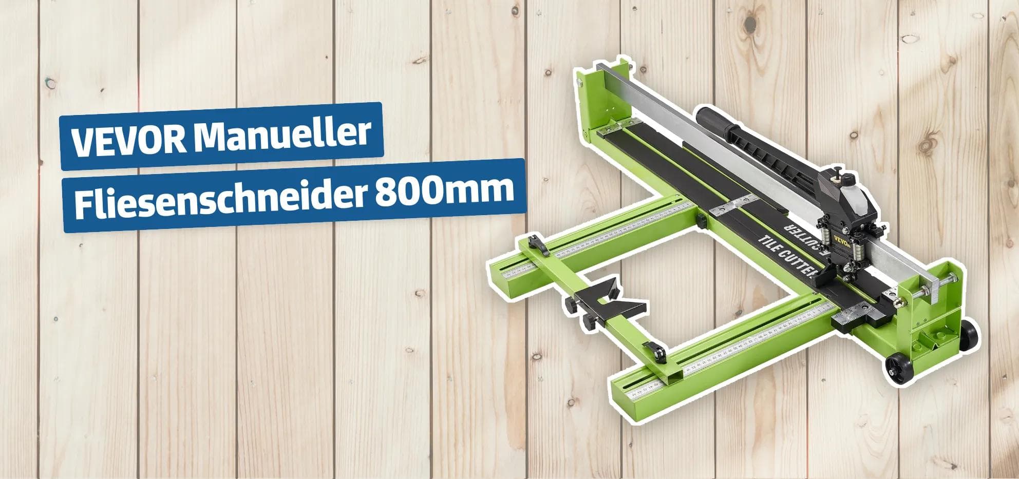 VEVOR Manueller Fliesenschneider 800mm