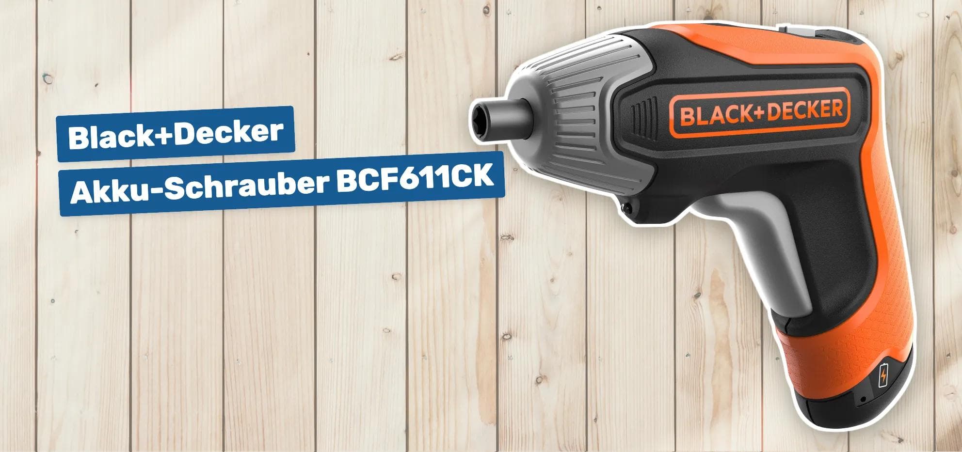 Black+Decker Akku-Schrauber BCF611CK