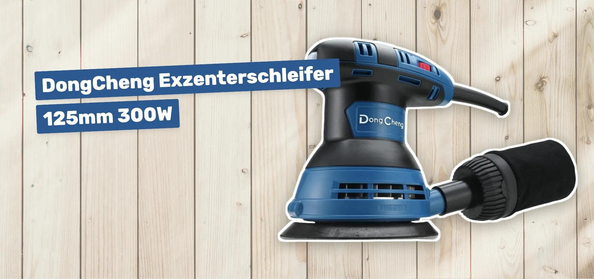DongCheng Exzenterschleifer 125mm 300W