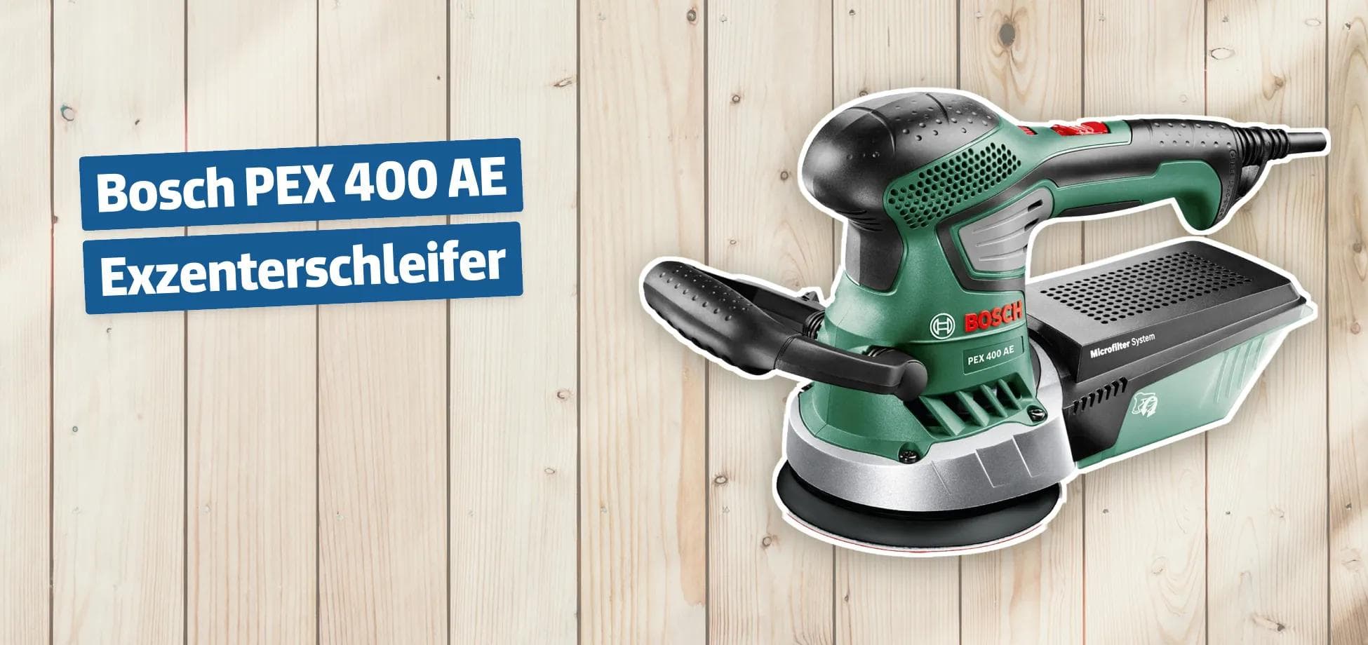 Bosch PEX 400 AE Exzenterschleifer