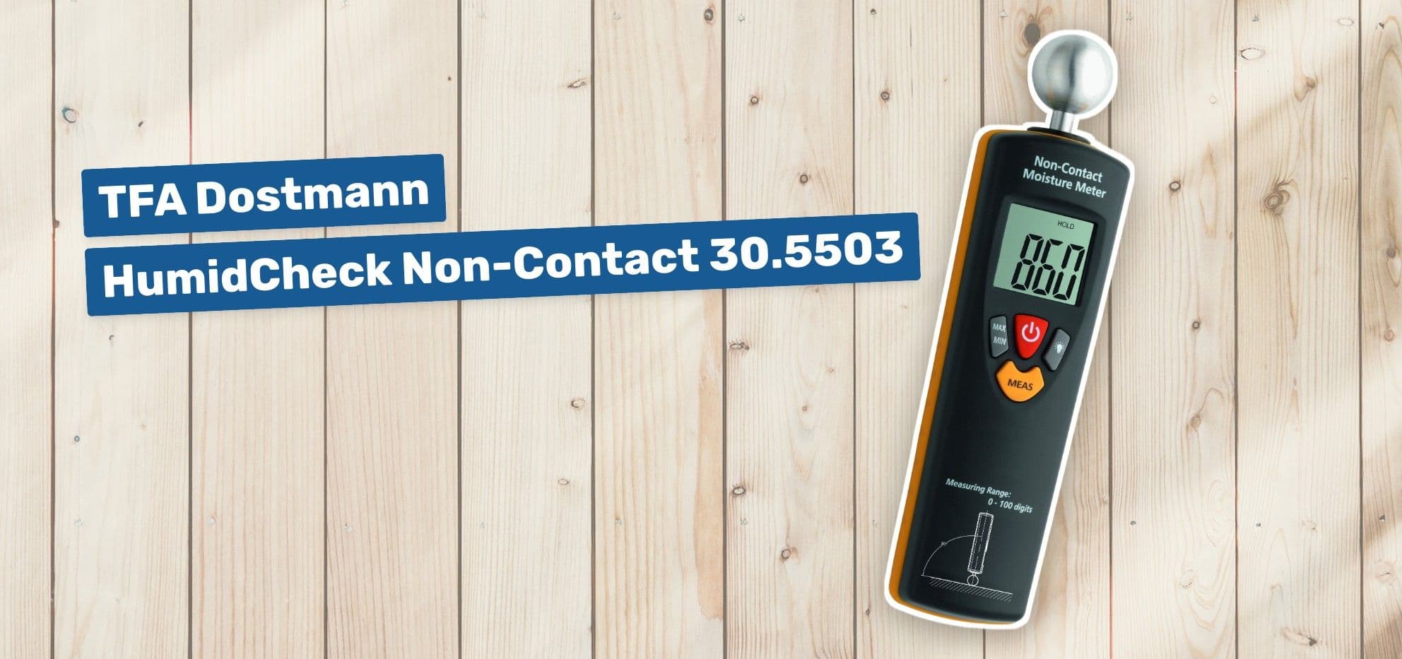 TFA Dostmann HumidCheck Non-Contact 30.5503