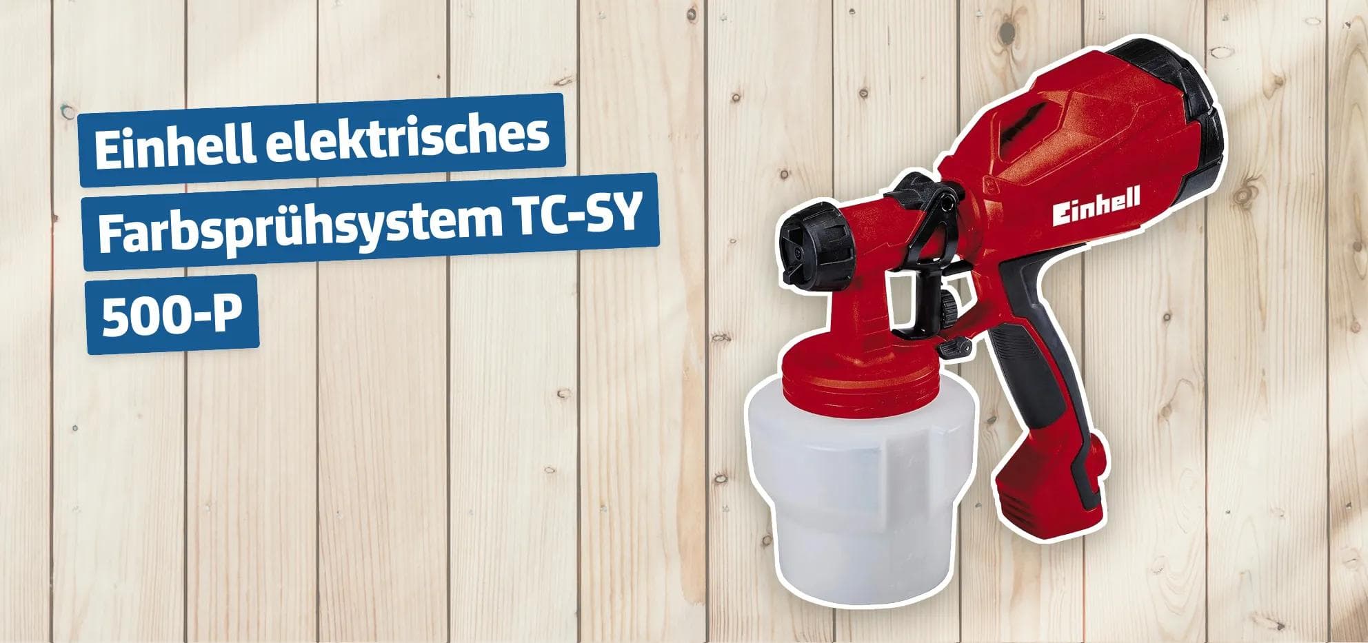 Einhell elektrisches Farbsprühsystem TC-SY 500 P