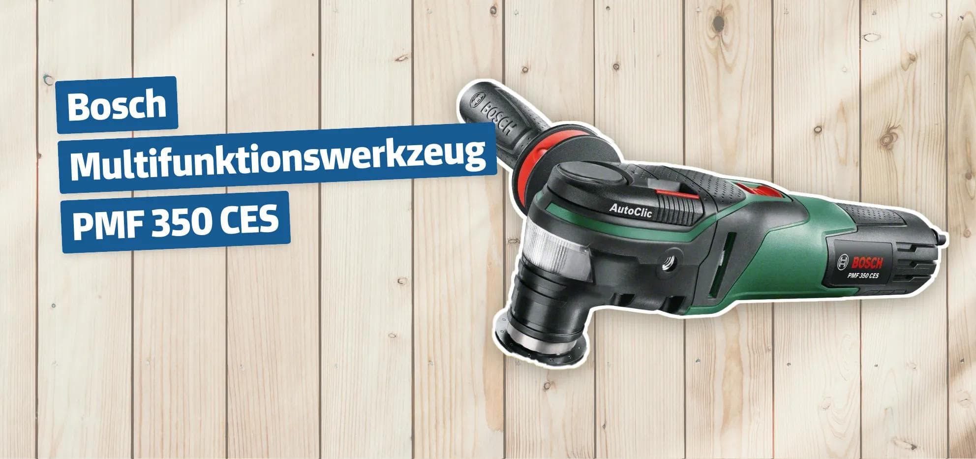 Bosch Multifunktionswerkzeug PMF 350 CES