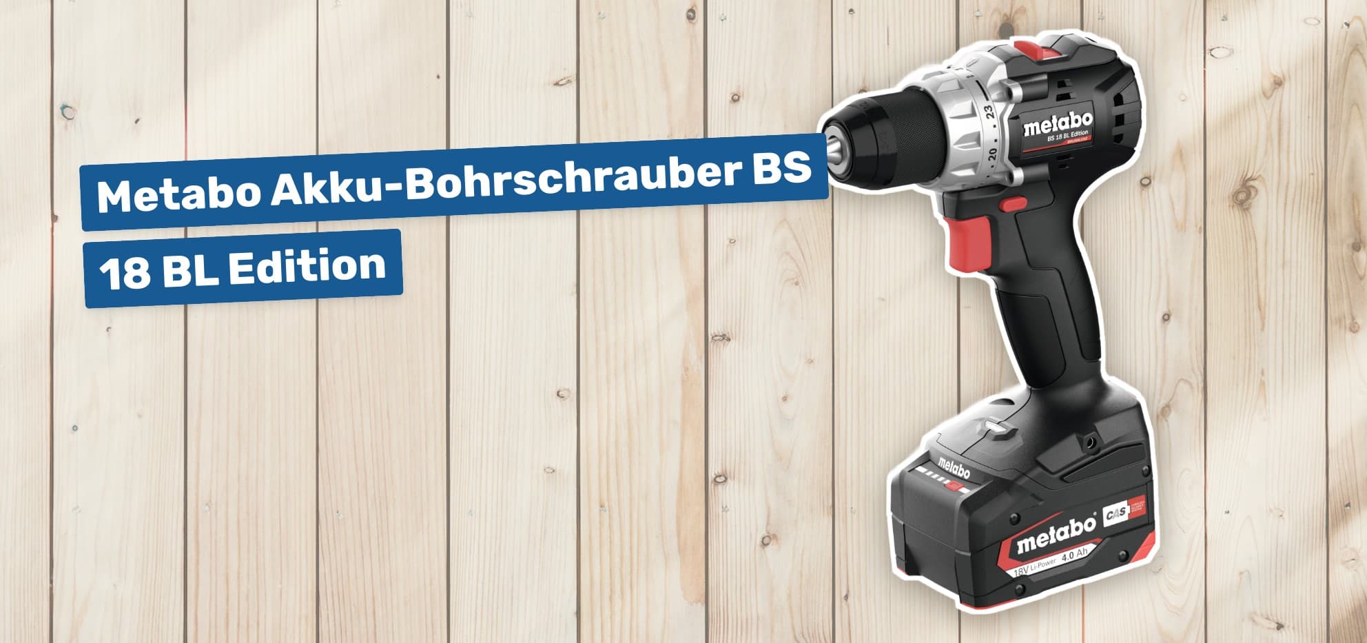 Metabo Akku-Bohrschrauber BS 18 BL Edition