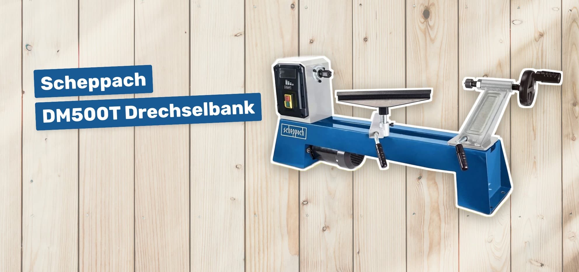 Scheppach DM500T Drechselbank