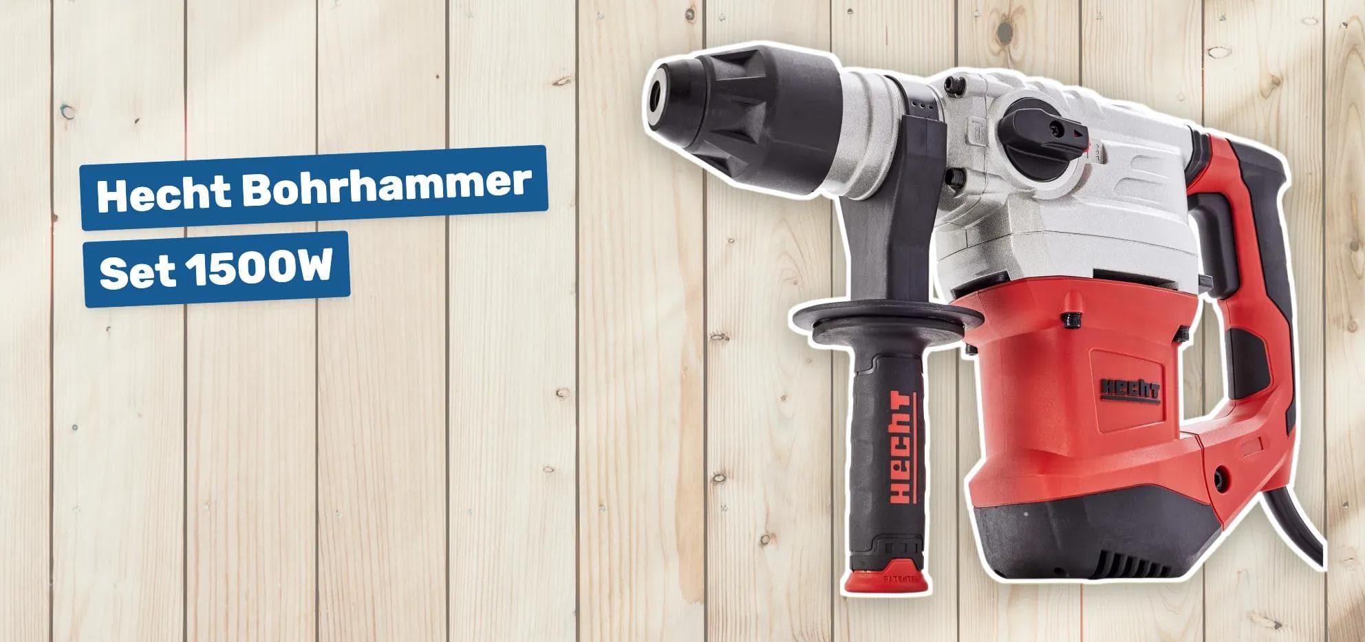 Hecht Bohrhammer Set 1500W