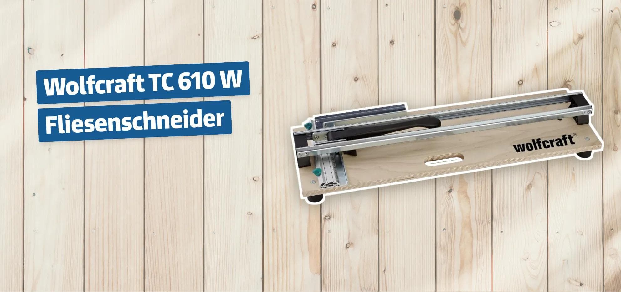 Wolfcraft TC 610 W Fliesenschneider