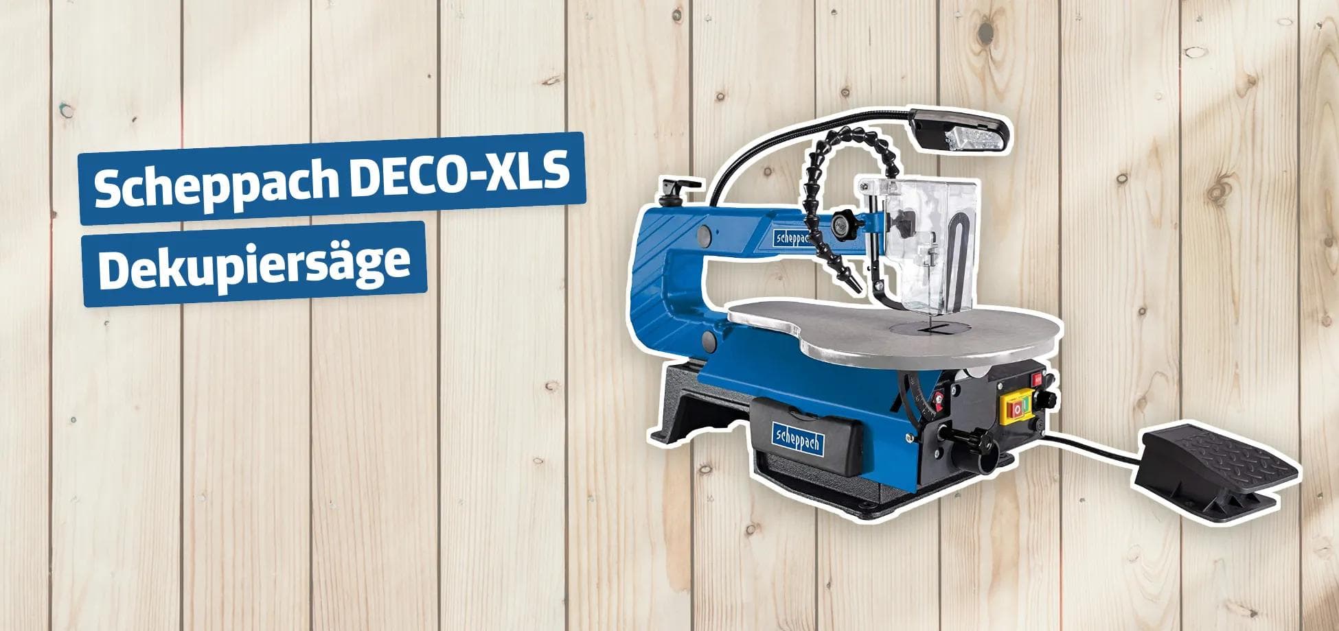 Scheppach DECO-XLS Dekupiersäge