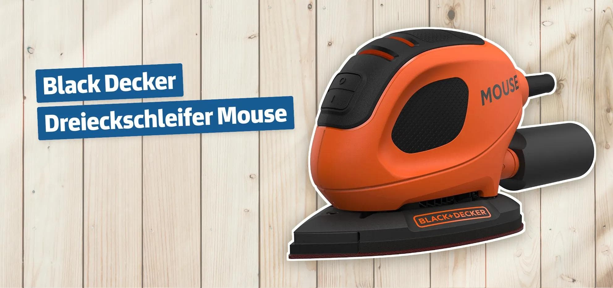 Black+Decker Dreieckschleifer Mouse