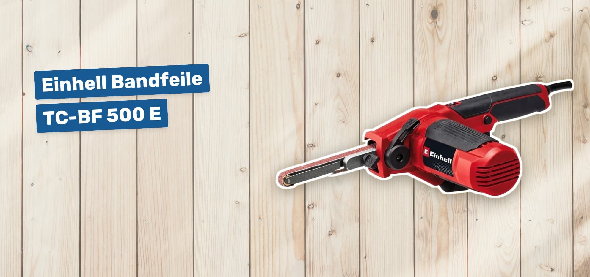 Einhell Bandfeile TC-BF 500 E