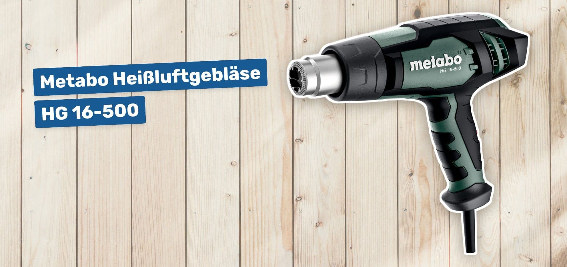 Metabo Heißluftgebläse HG 16-500