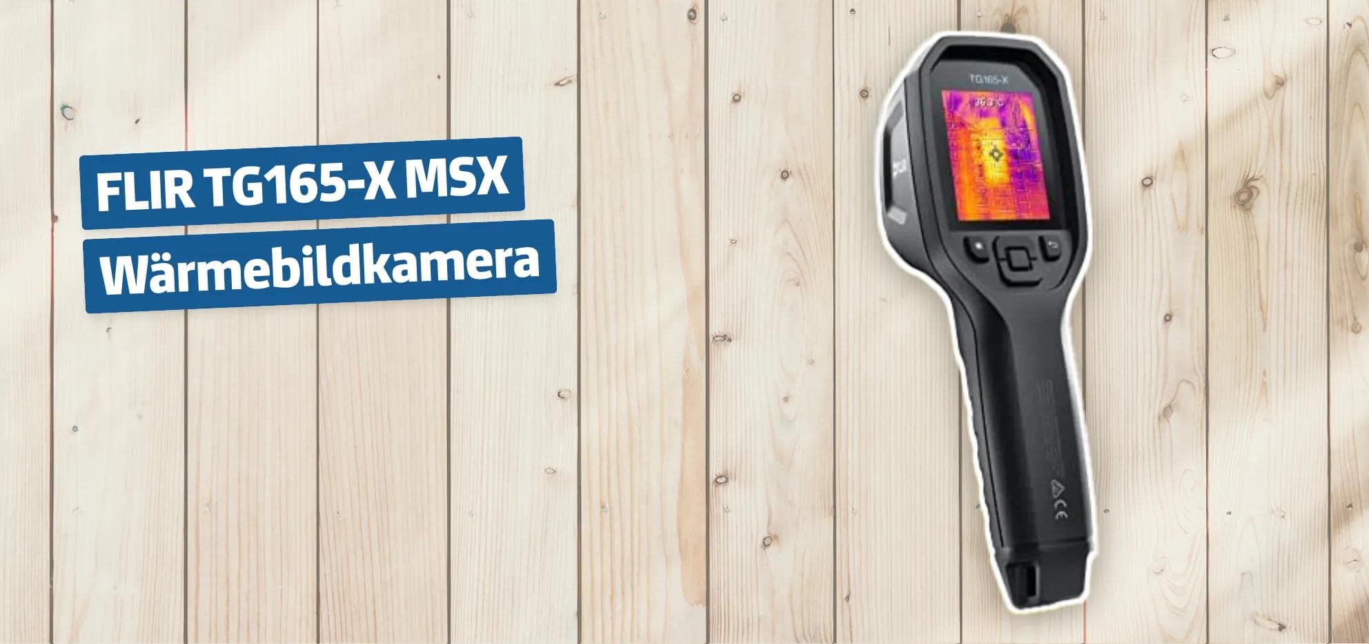 FLIR TG165-X MSX Wärmebildkamera