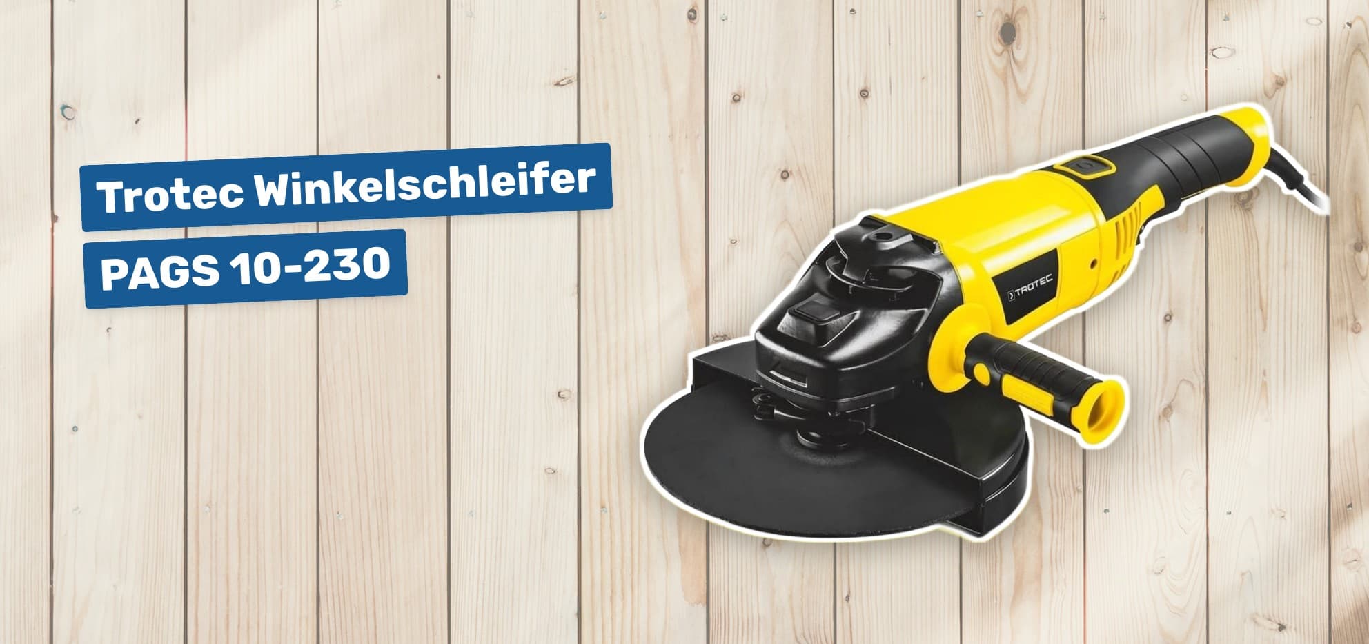 Trotec Winkelschleifer PAGS 10-230