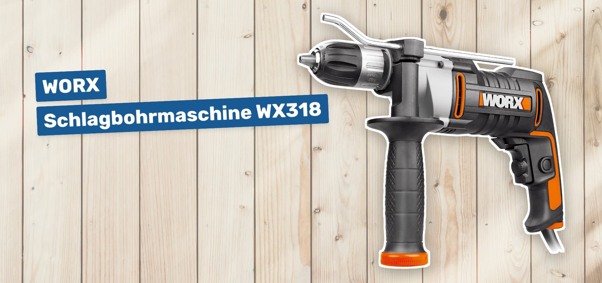 WORX Schlagbohrmaschine WX318