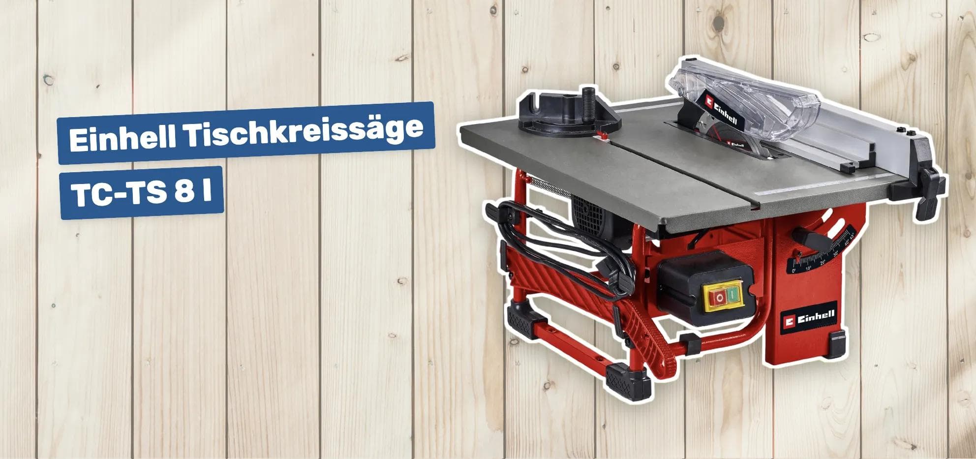 Einhell Tischkreissäge TC-TS 8 I