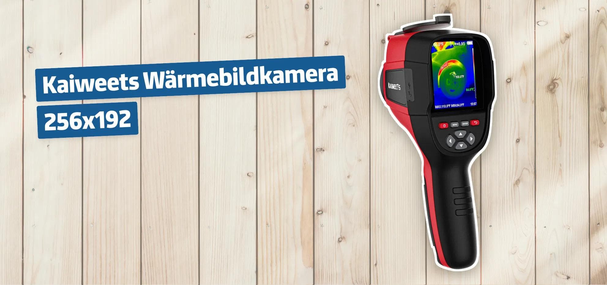 Kaiweets Wärmebildkamera 256x192